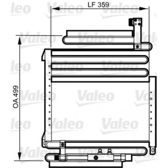 Condenseur, climatisation VALEO