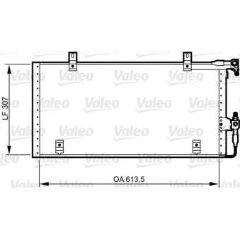 Condenseur, climatisation VALEO 814291