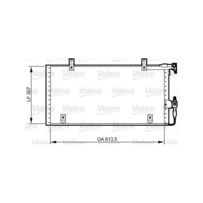 Condenseur, climatisation VALEO 814291