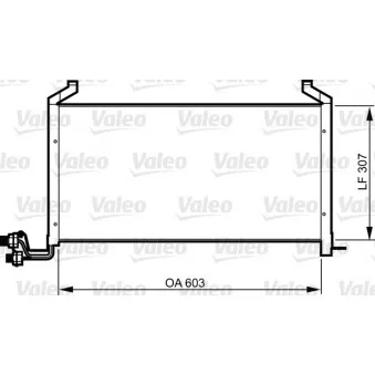 Condenseur, climatisation VALEO 814317