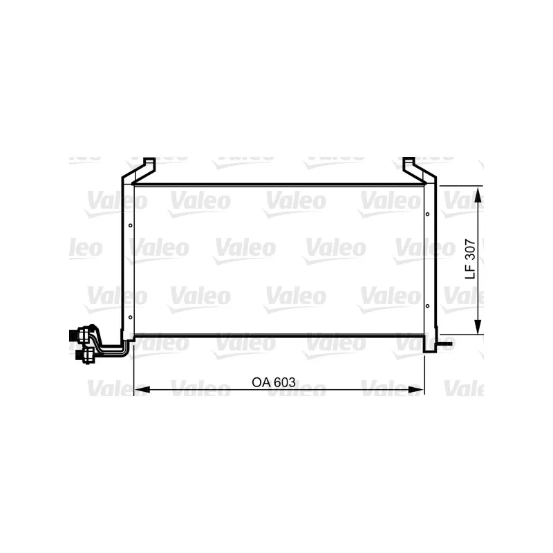 Condenseur, climatisation VALEO 814317