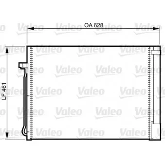 Condenseur, climatisation VALEO 814367