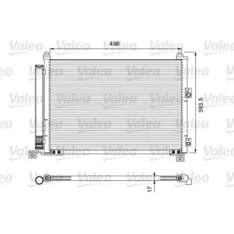 Condenseur, climatisation VALEO