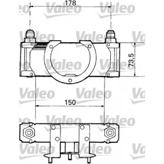 Radiateur d'huile VALEO 816593