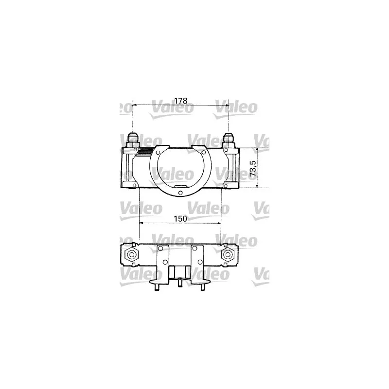 Radiateur d'huile VALEO 816593