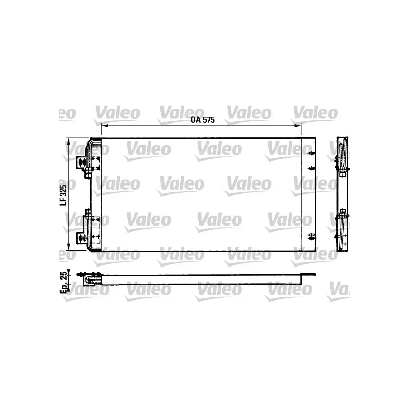 Condenseur, climatisation VALEO 816681