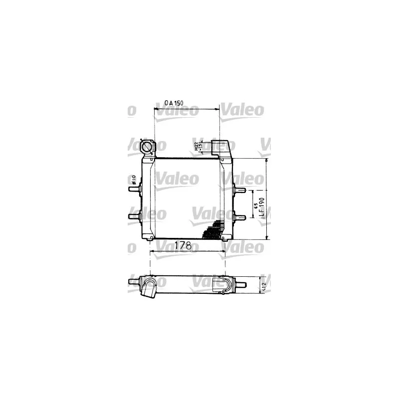 Radiateur d'huile VALEO 816701