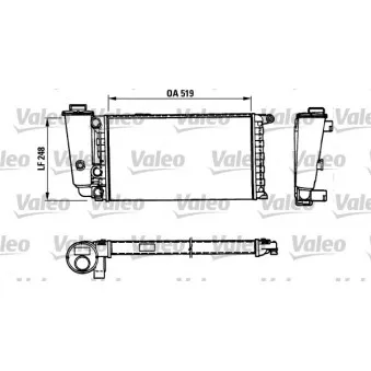 Radiateur, refroidissement du moteur VALEO 816707