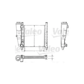 Radiateur, refroidissement du moteur VALEO 816711