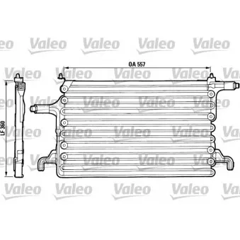 Condenseur, climatisation VALEO 816719