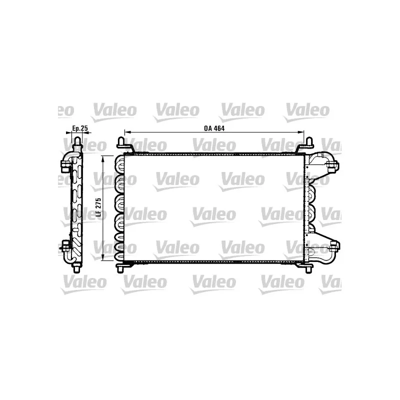 Condenseur, climatisation VALEO 816725