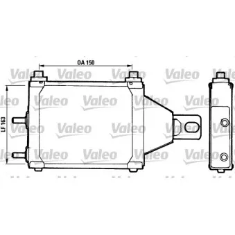 Radiateur d'huile VALEO 816751