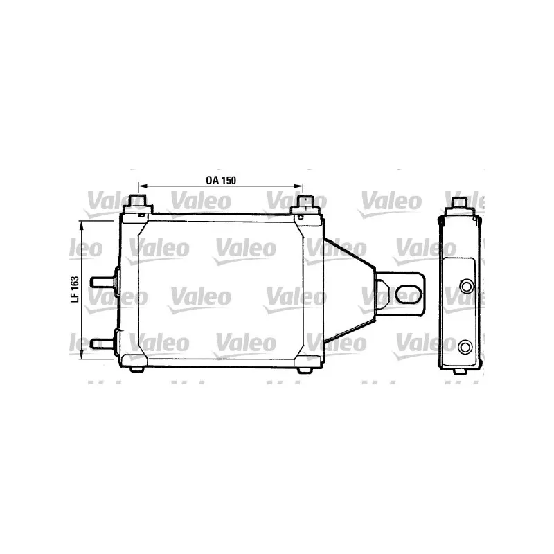 Radiateur d'huile VALEO 816751