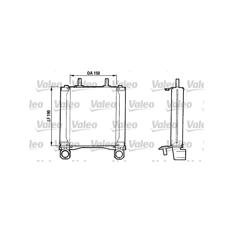 Radiateur d'huile VALEO 816752