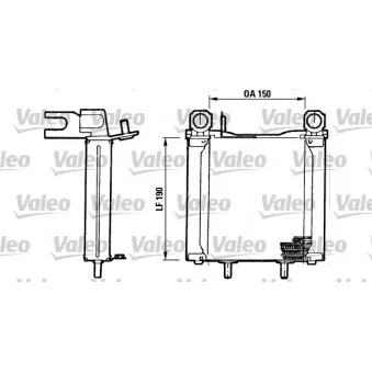 Radiateur d'huile VALEO 816760