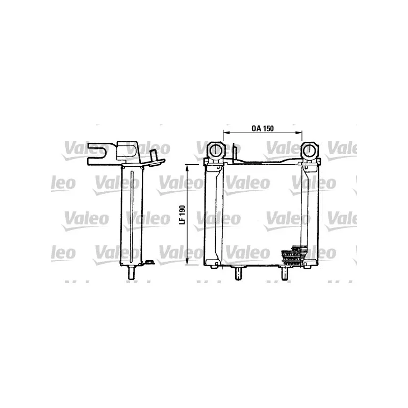 Radiateur d'huile VALEO 816760