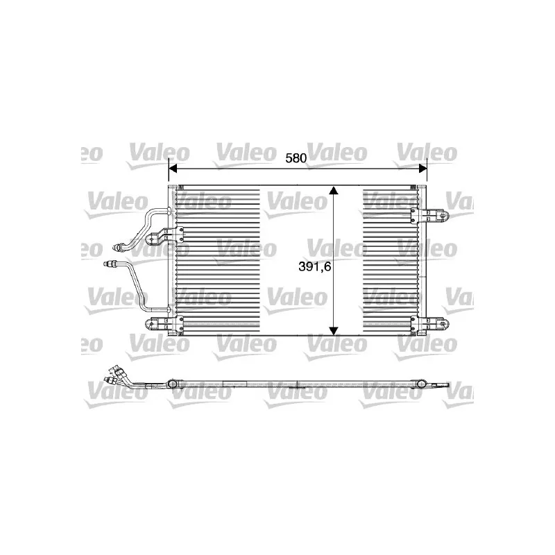 Condenseur, climatisation VALEO 816839