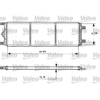 Radiateur, refroidissement du moteur VALEO 816868