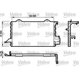 Condenseur, climatisation VALEO 816893