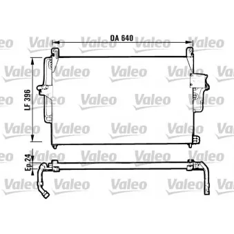 Condenseur, climatisation VALEO 816952