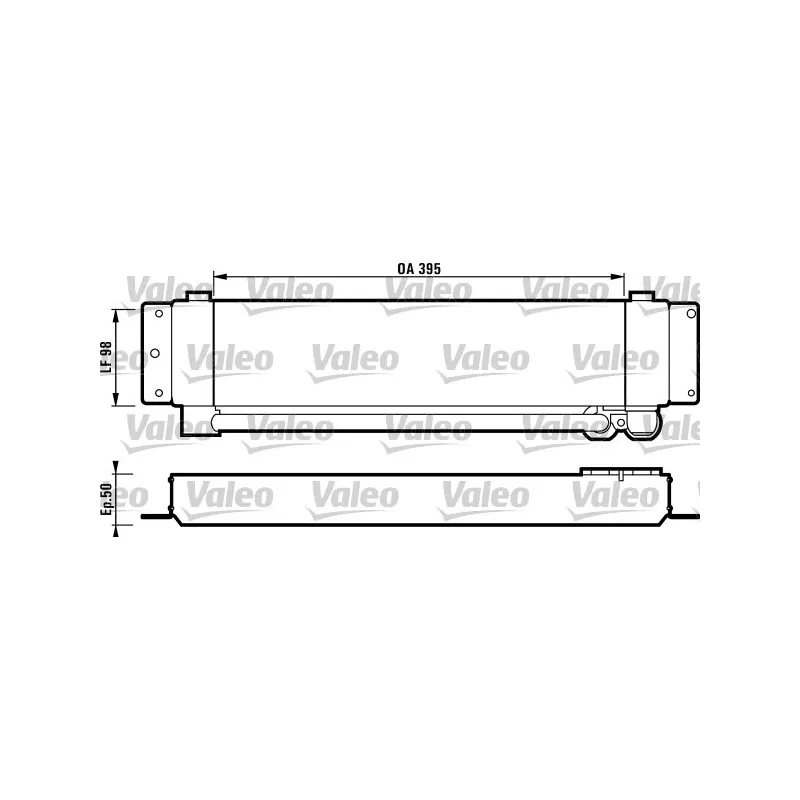 Radiateur d'huile VALEO 816963