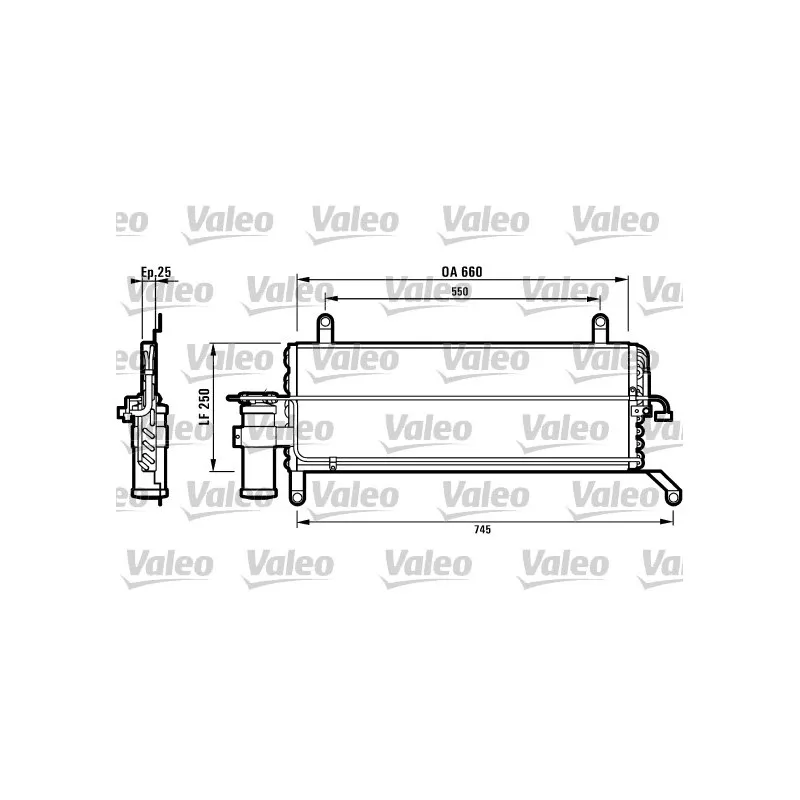 Condenseur, climatisation VALEO 816966