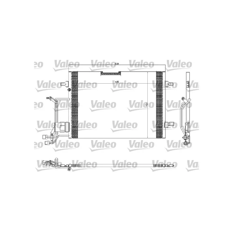 Condenseur, climatisation VALEO 816967