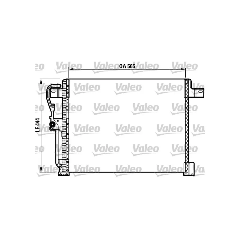 Condenseur, climatisation VALEO 817023