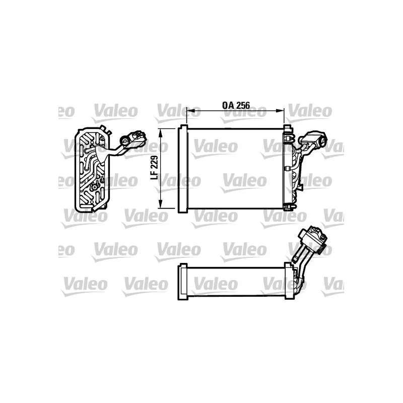 Evaporateur climatisation VALEO 817114
