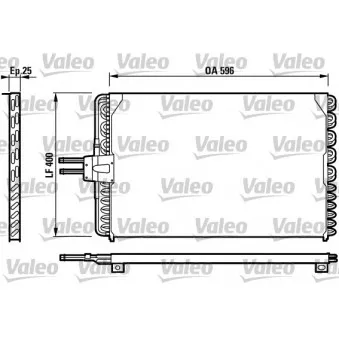 Condenseur, climatisation VALEO 817228