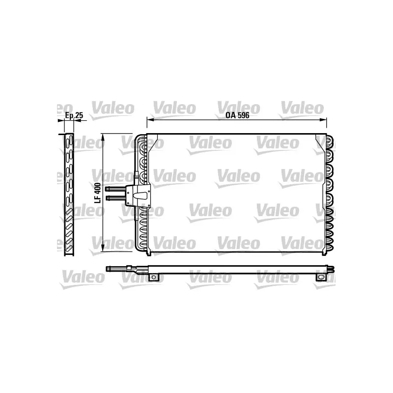 Condenseur, climatisation VALEO 817228