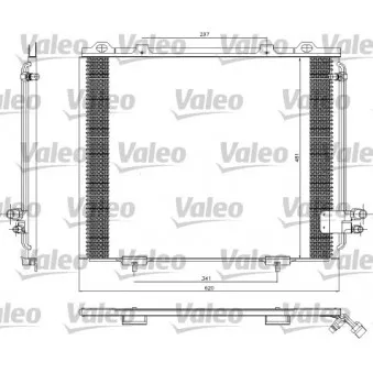 Condenseur, climatisation VALEO 817252