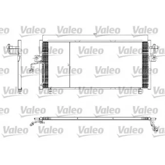 Condenseur, climatisation VALEO 817253