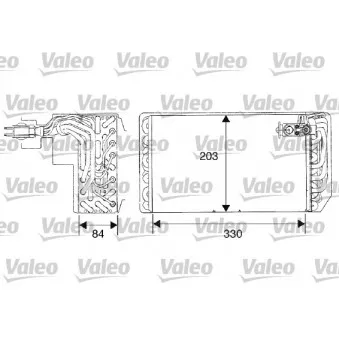 Evaporateur climatisation VALEO