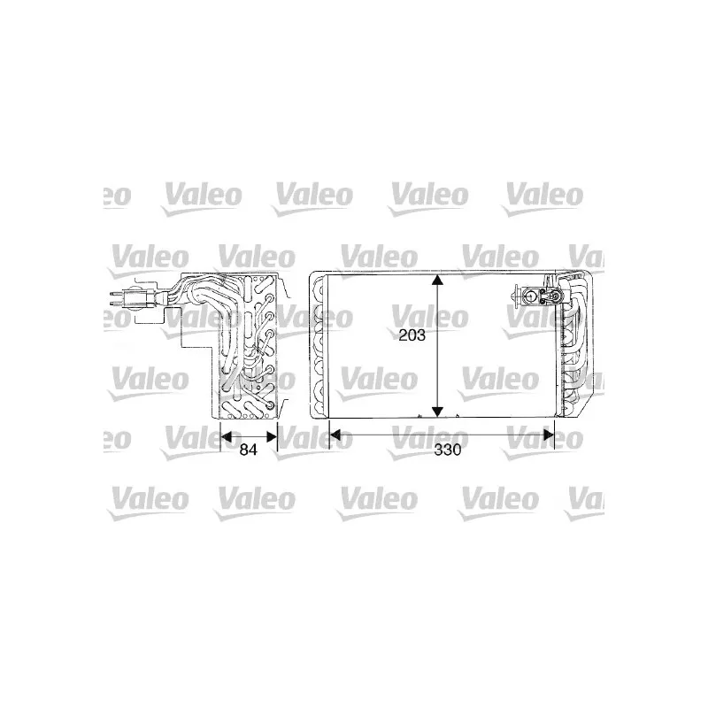 Evaporateur climatisation VALEO 817467