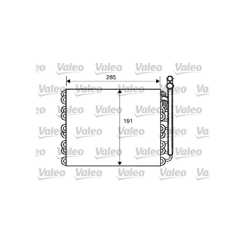 Evaporateur climatisation VALEO 817510