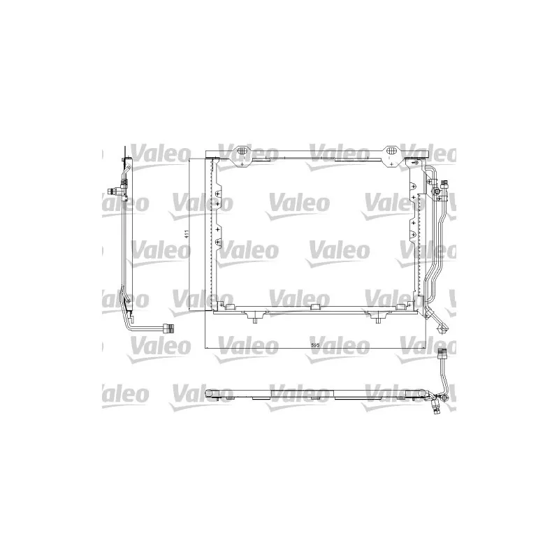Condenseur, climatisation VALEO 817563