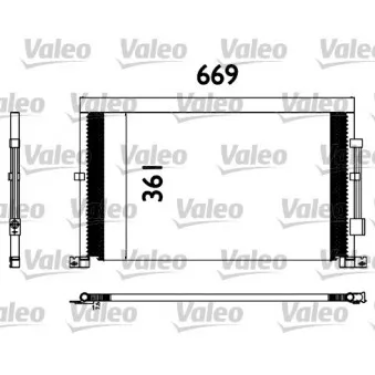 Condenseur, climatisation VALEO 817567
