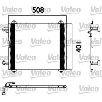 Condenseur, climatisation VALEO 817570