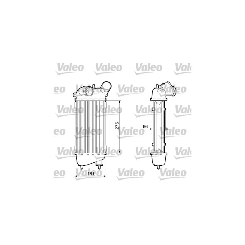Intercooler, échangeur VALEO 817651