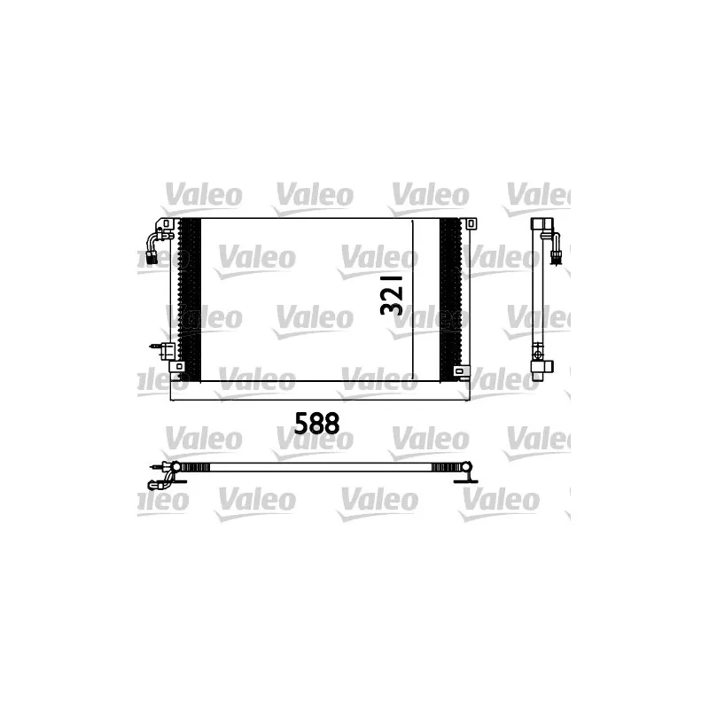 Condenseur, climatisation VALEO 817655