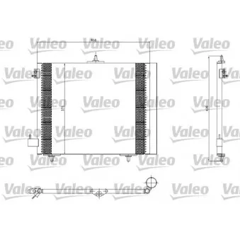 Condenseur, climatisation VALEO 817663