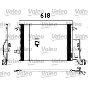 Condenseur, climatisation VALEO 817679