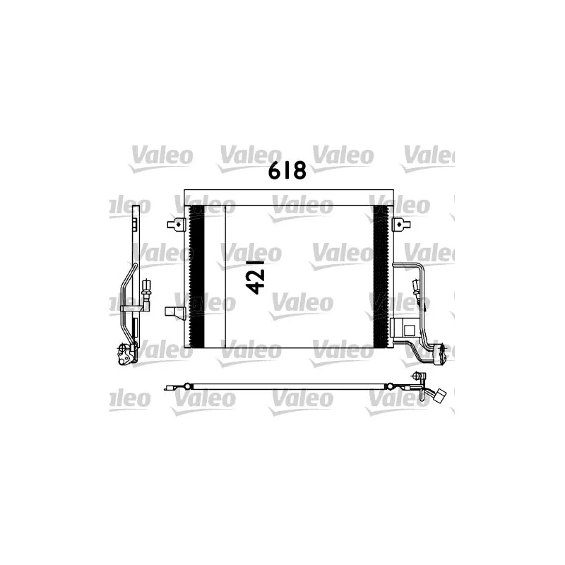 Condenseur, climatisation VALEO 817679