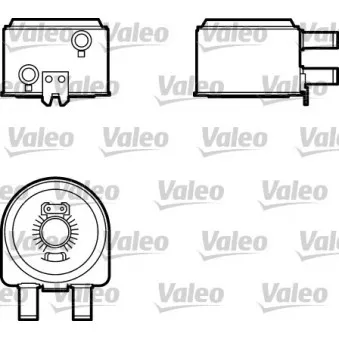 Radiateur d'huile VALEO 817704