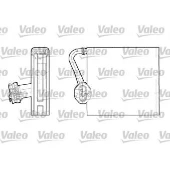 Evaporateur climatisation VALEO 817709