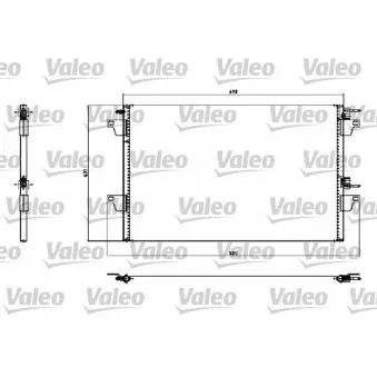 Condenseur, climatisation VALEO