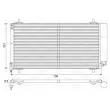 Condenseur, climatisation VALEO 817740 - Visuel 1