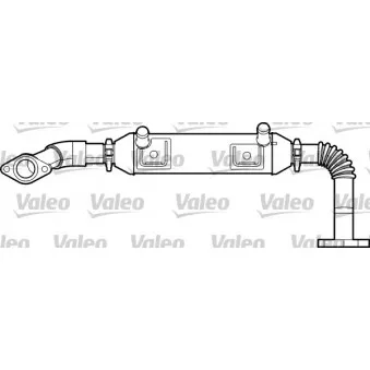 Radiateur, réaspiration des gaz d'échappement VALEO 817750
