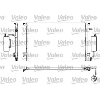 Condenseur, climatisation VALEO 817852